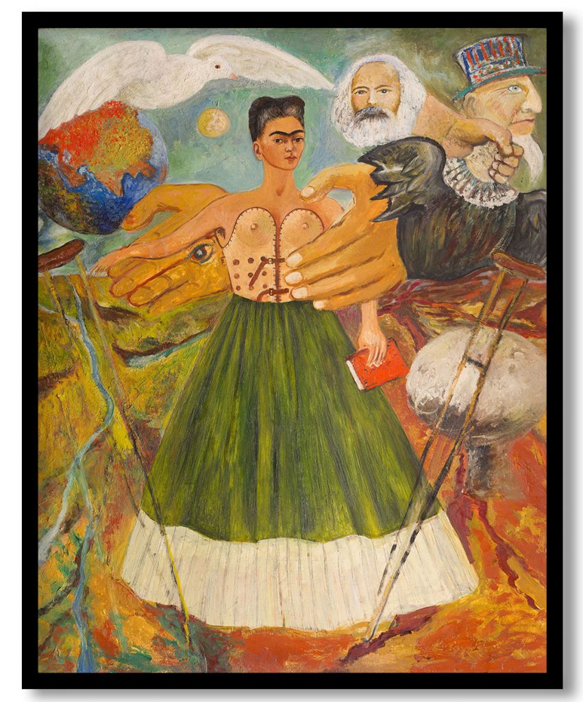 Marxism Will Give Health to the Ill by Frida Kahlo (1954)