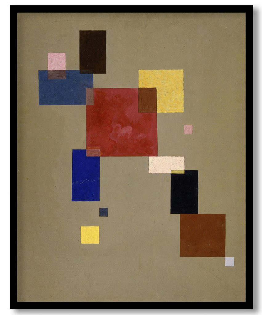 12 Rechtecke (Thirteen rectangles) by Wassily Kandinsky (1930)