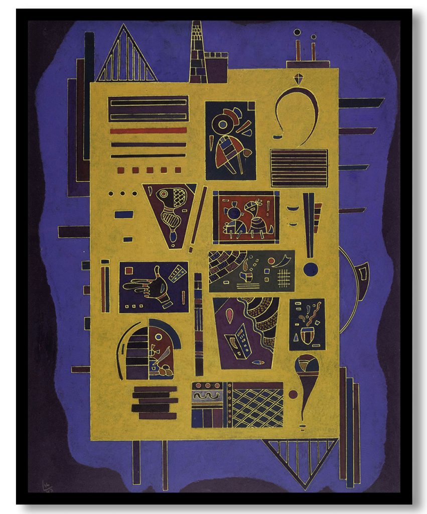 A Conglomerate by Wassily Kandinsky (1943)