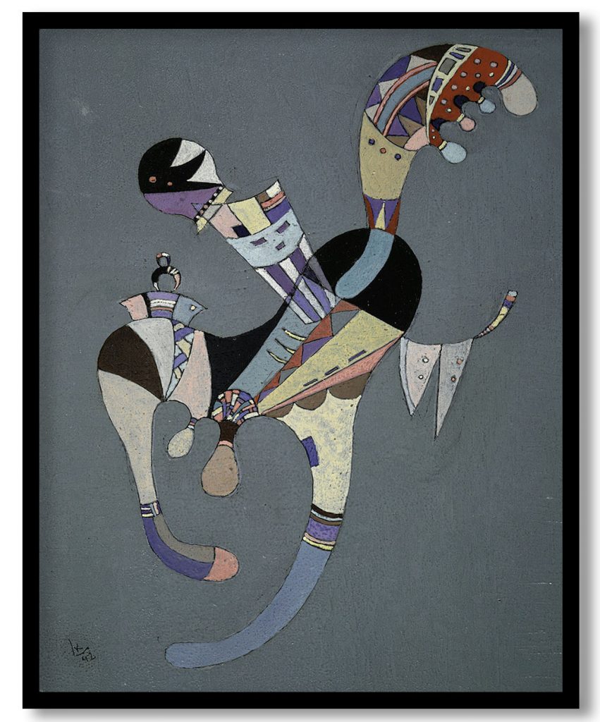 A Floating Figure by Wassily Kandinsky (1942)