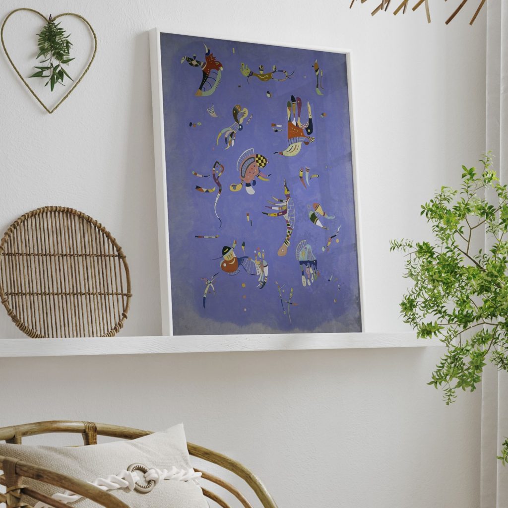 Bleu de ciel (Sky Blue) by Wassily Kandinsky (1940)