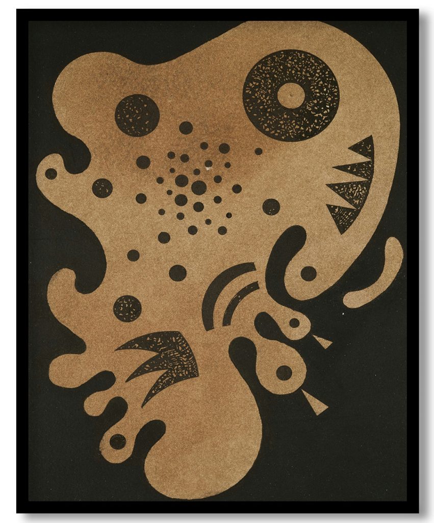 Brown by Wassily Kandinsky (1934)