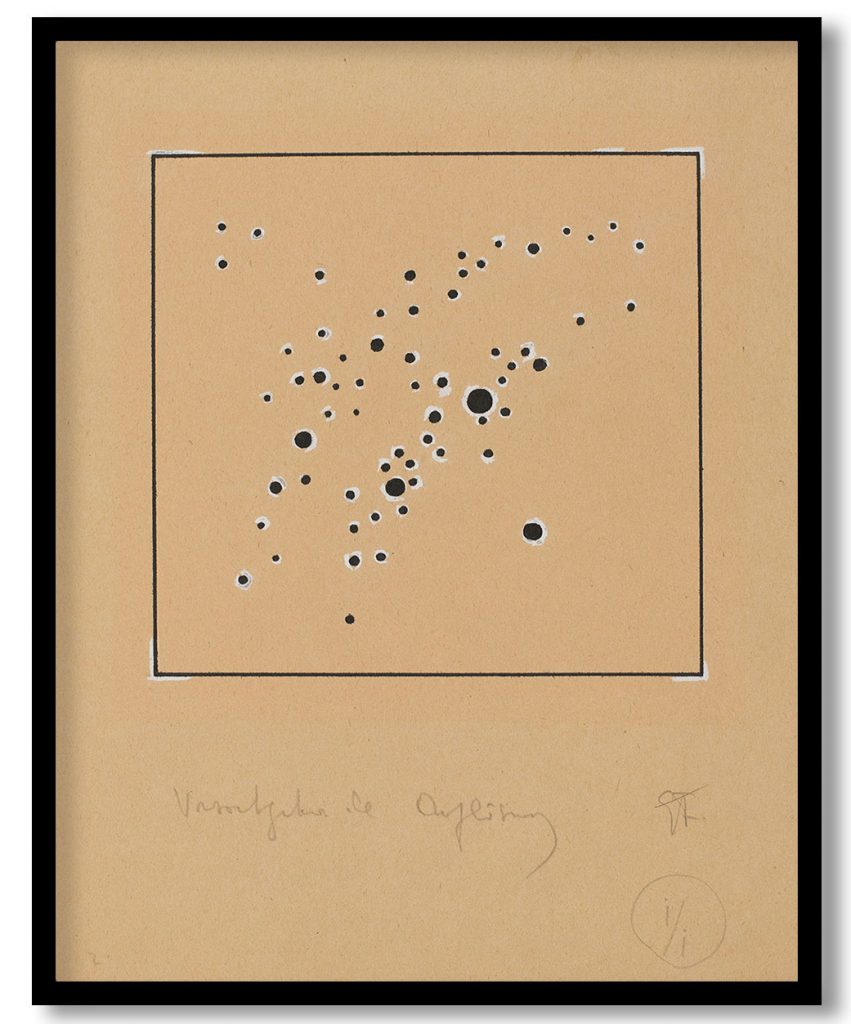 Drawing for Point and Line on Plan by Wassily Kandinsky (1925)