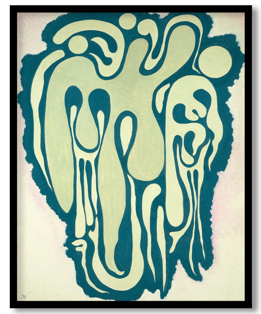 Green Figure by Wassily Kandinsky (1936)