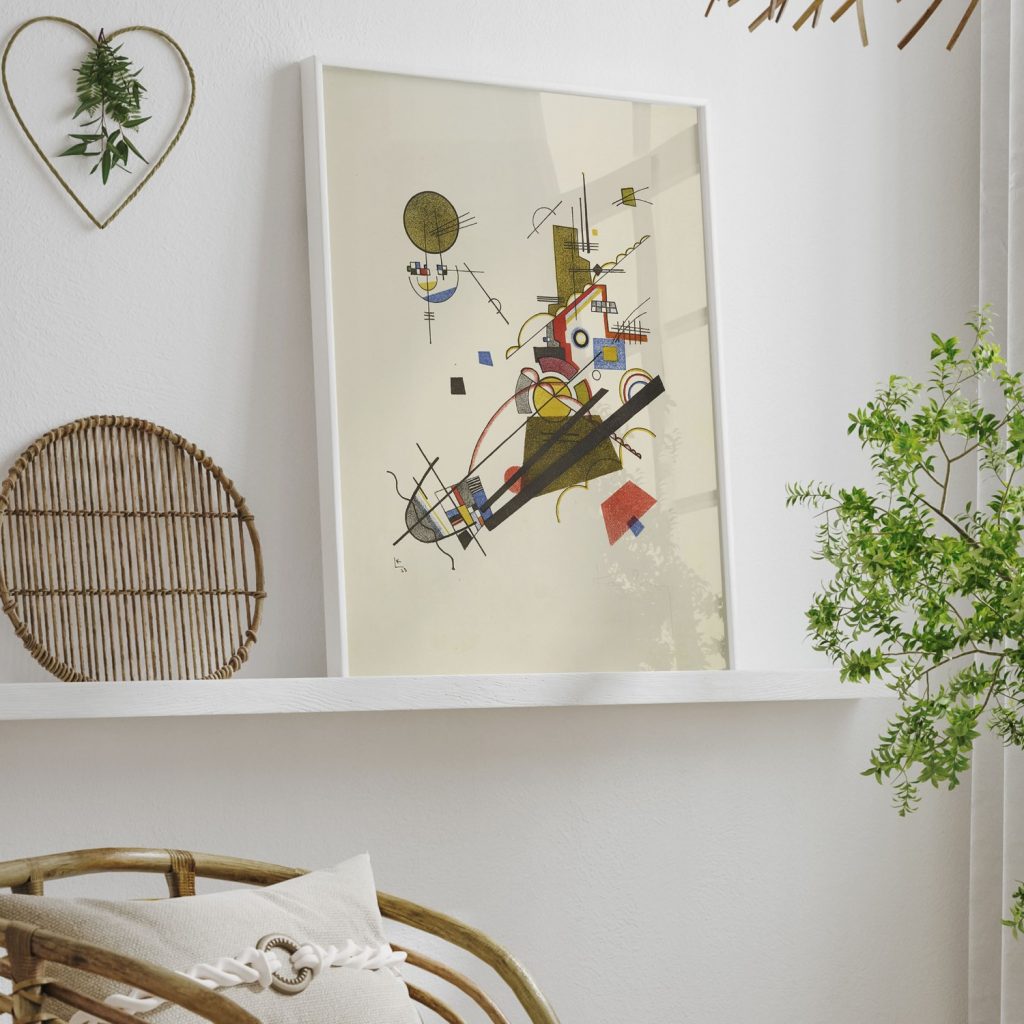 Joyous Ascent, from the Masters' Portfolio of the Staatliches Bauhaus, 1923 by Wassily Kandinsky (1923)
