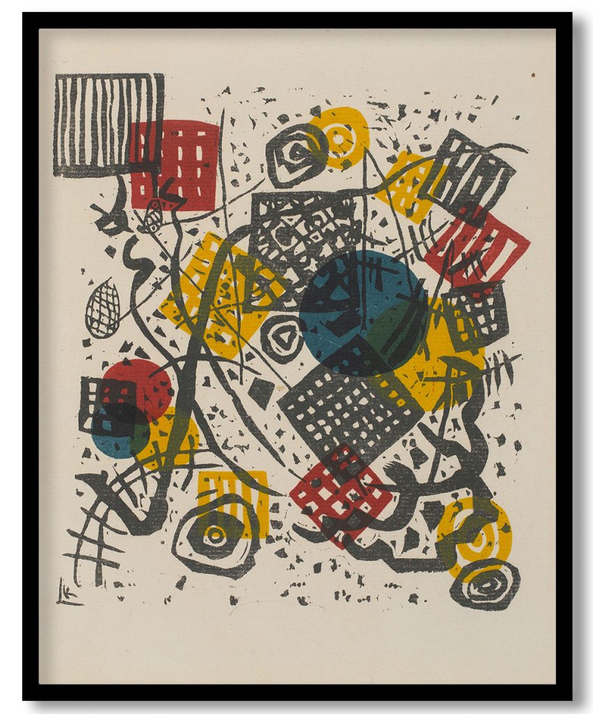 Kleine Welten V (Small Worlds V) by Wassily Kandinsky (1922)