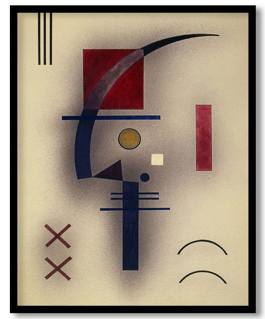 Kleines Weiss (Small White) by Wassily Kandinsky (1928)