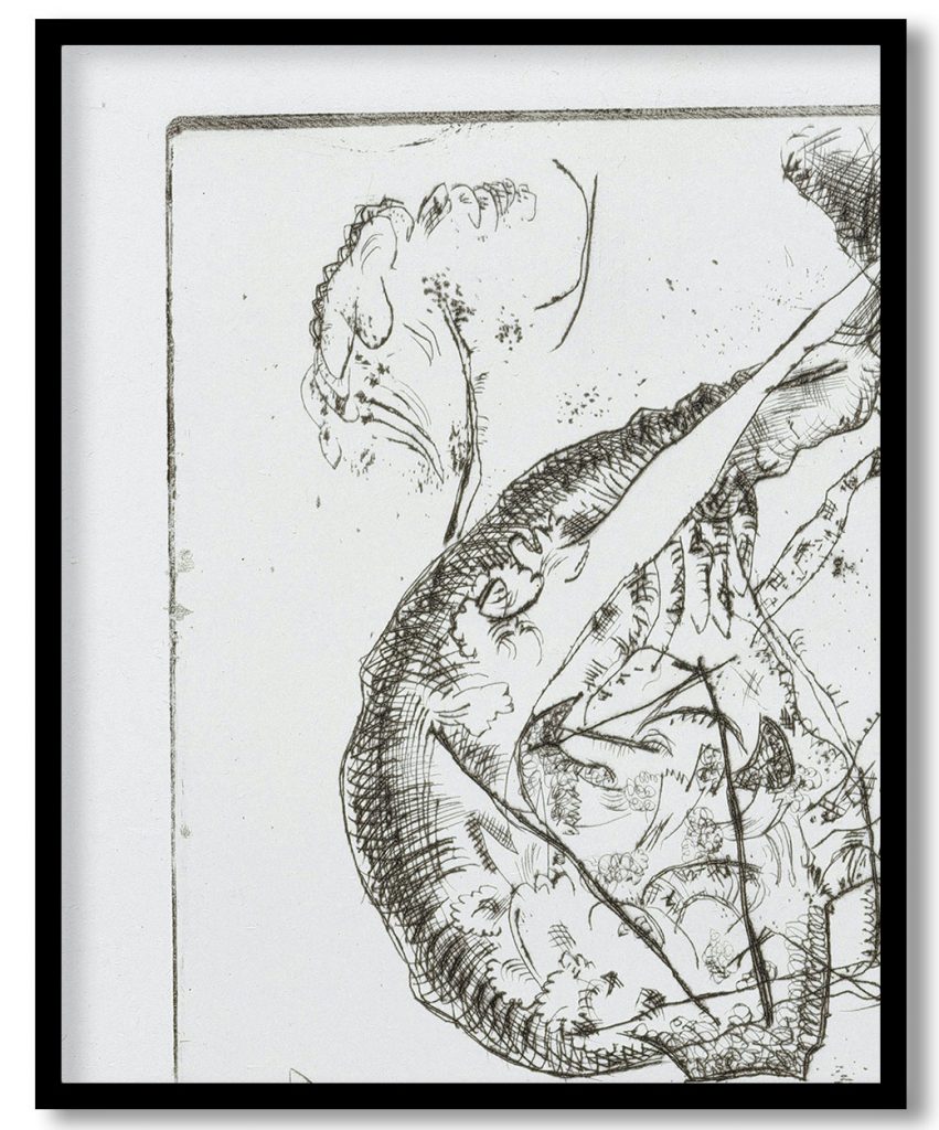 Radierung n° V (Etching n° V) by Wassily Kandinsky (1916)