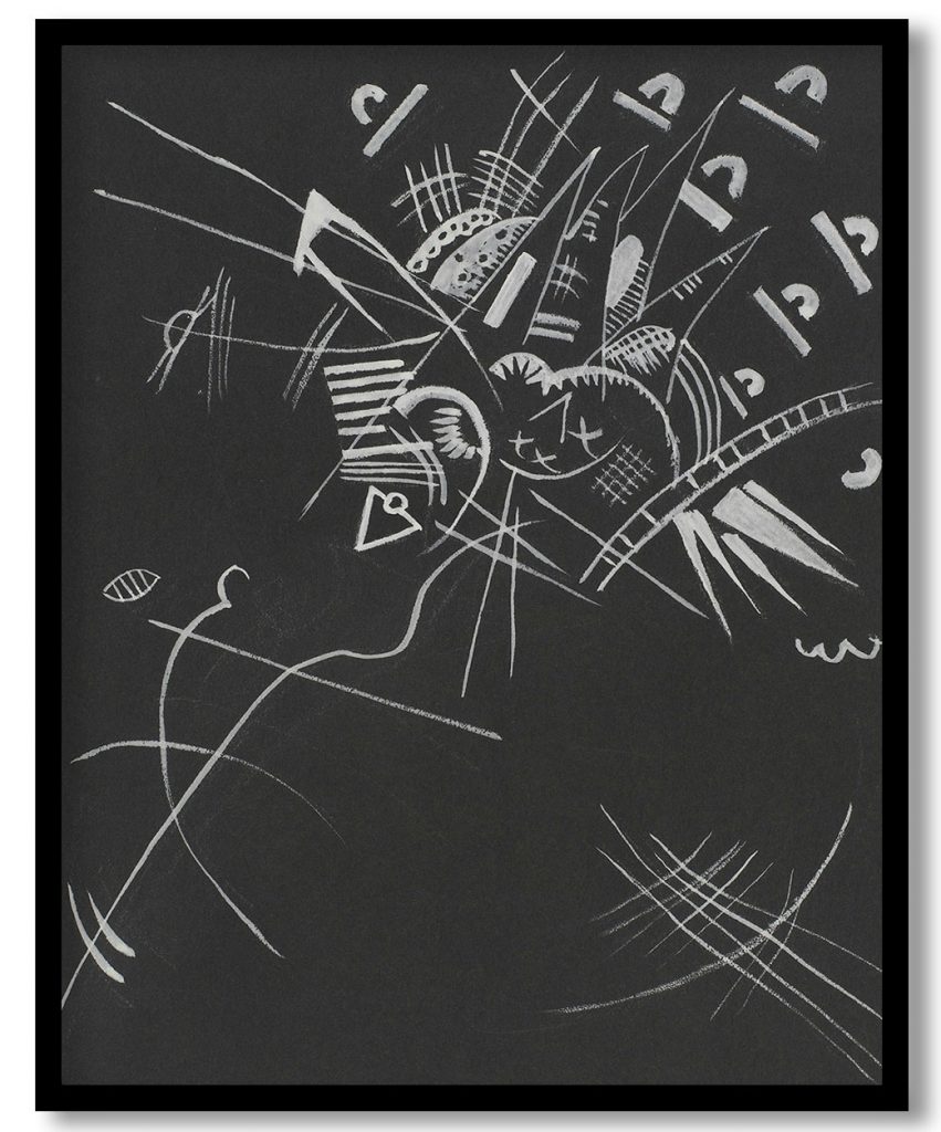 Study for Klein Welten VII by Wassily Kandinsky (1922)