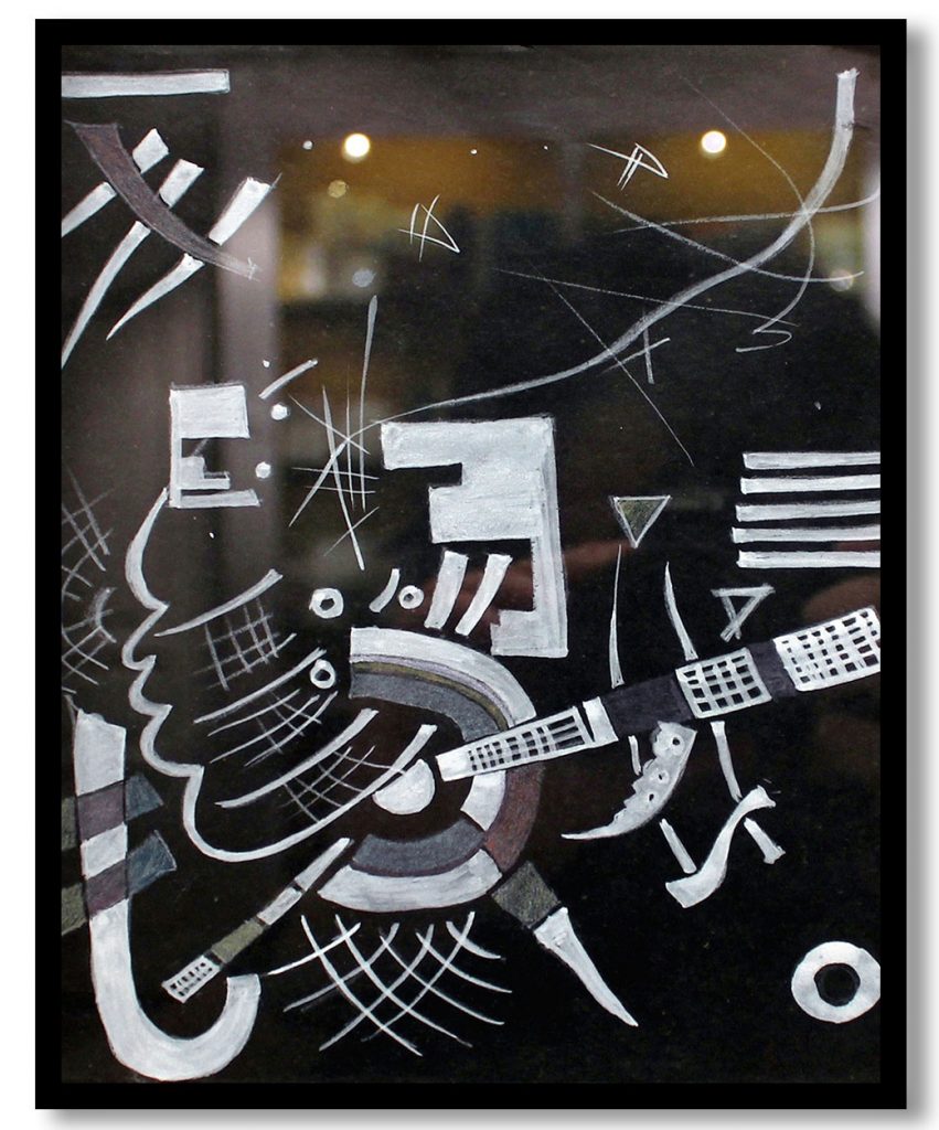 Vassily Kandinsky. A composition by Wassily Kandinsky (1920-20)