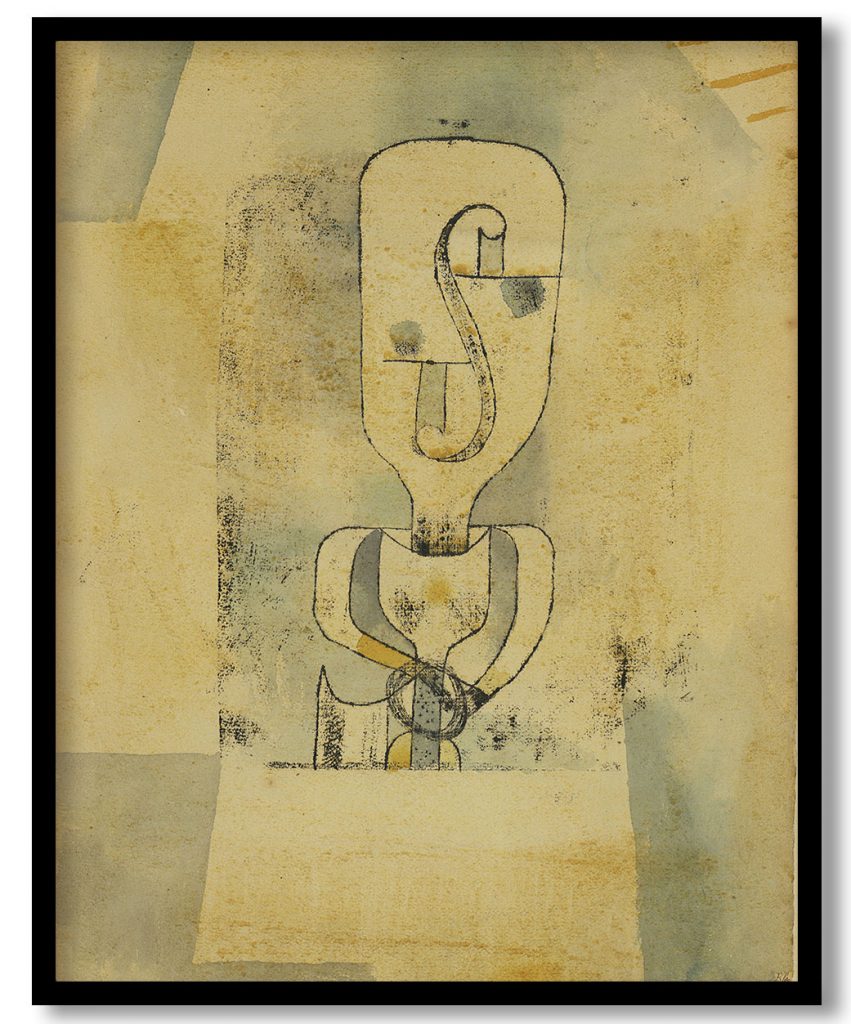 Buste by Paul Klee (1922-22)