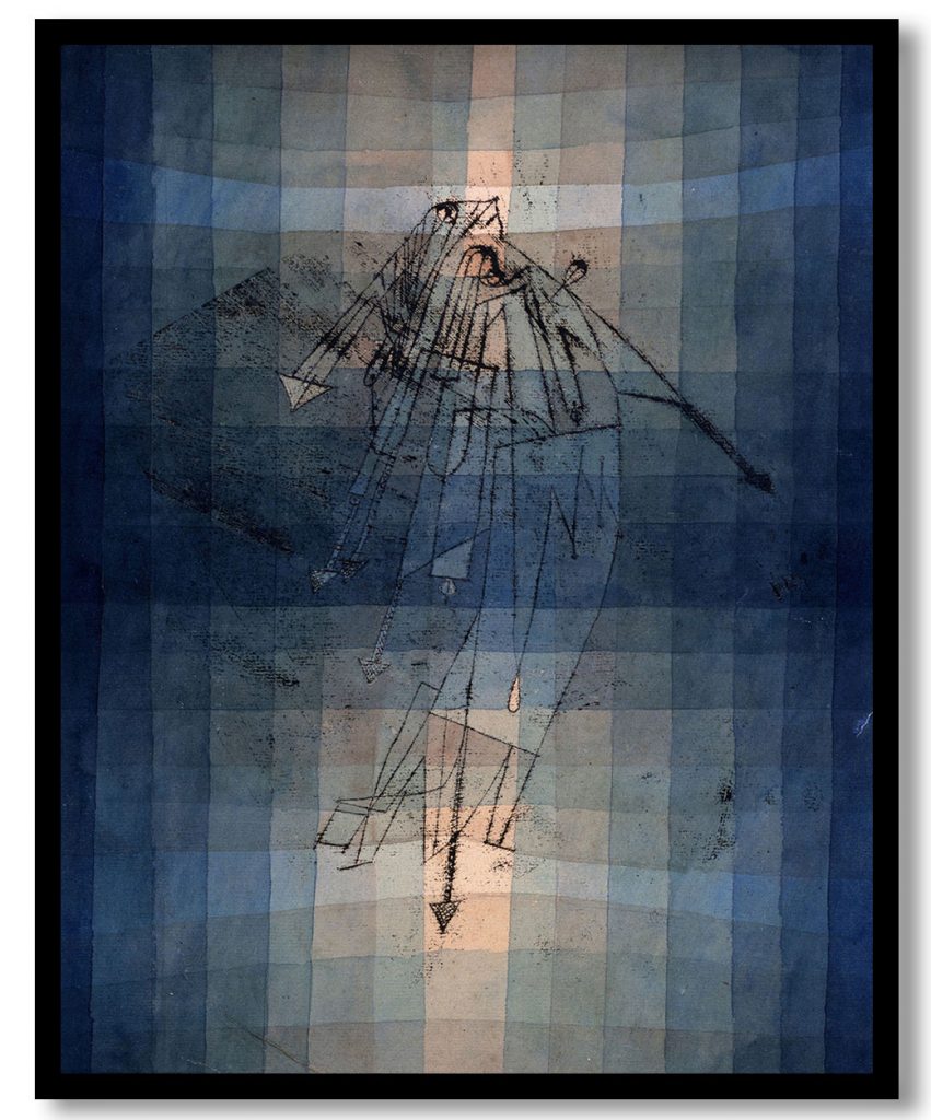 Dance of Moth by Paul Klee (1923-23)