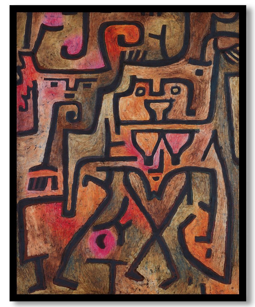 Forest Witches by Paul Klee