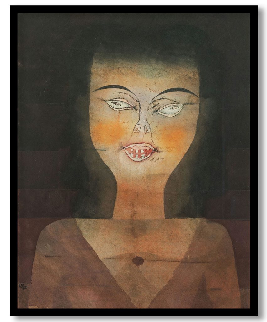 Girl Possessed by Paul Klee
