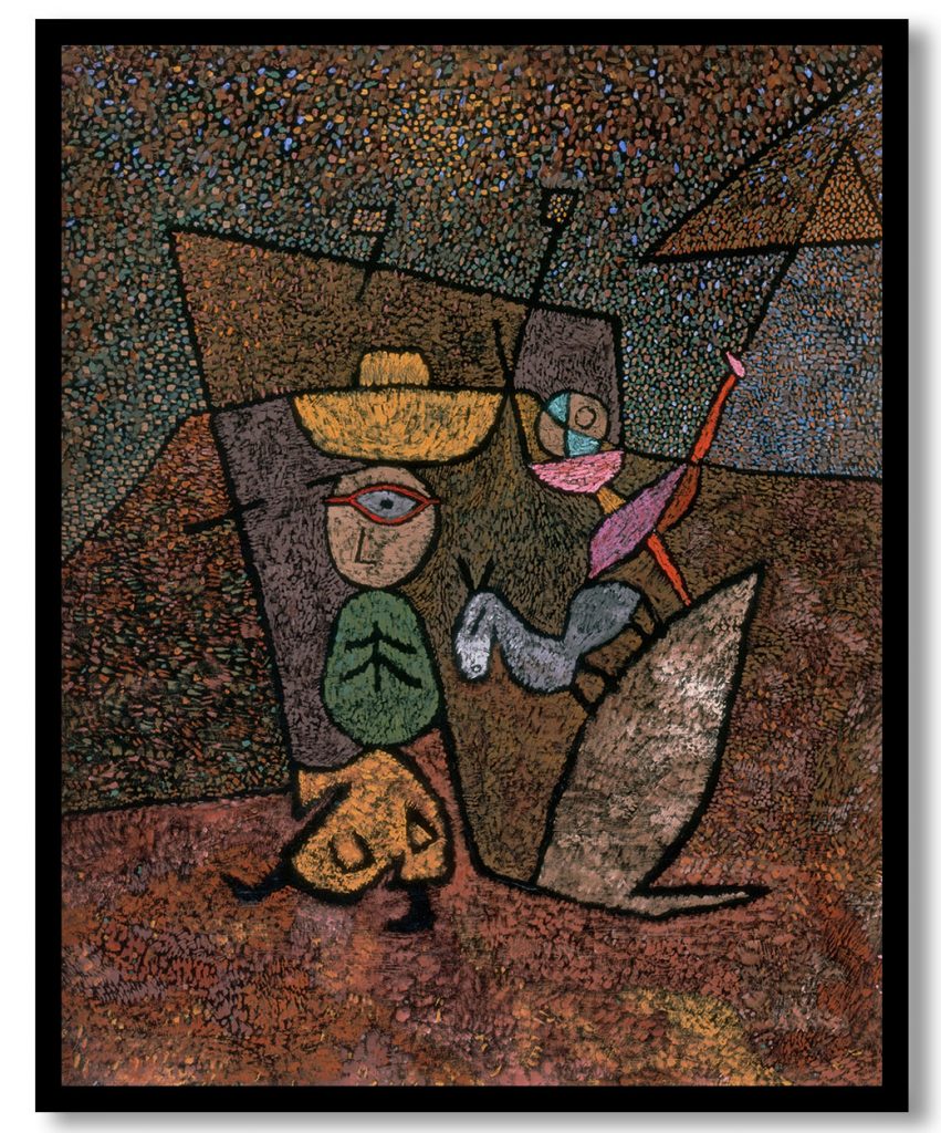 Traveling Circus by Paul Klee (1937)
