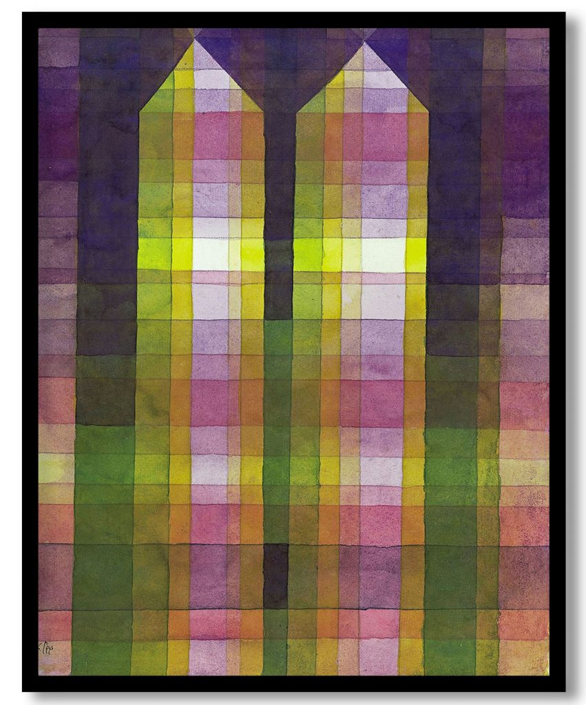 Twin Tower by Paul Klee (1923-23)