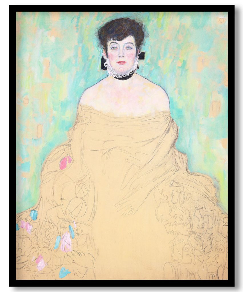 Amalie Zuckerkandl by Gustav Klimt (1917-18)