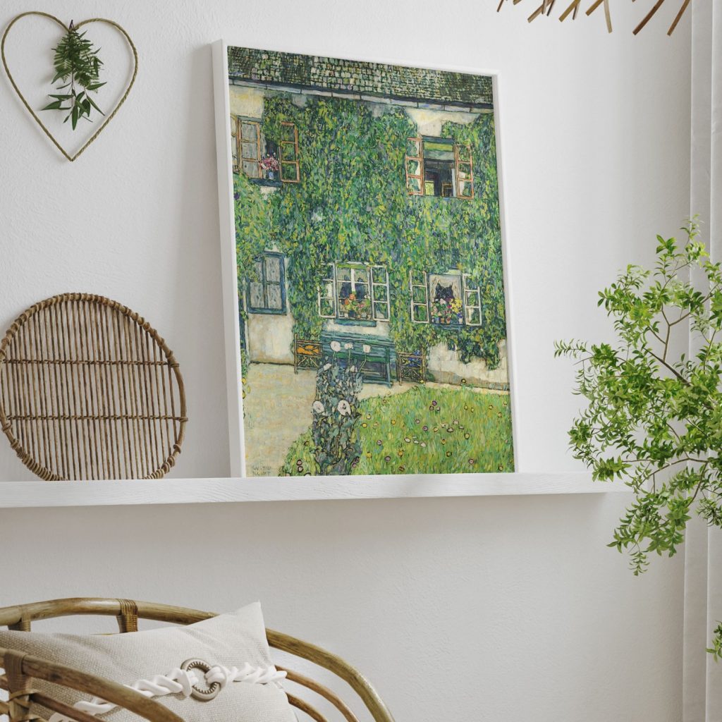 Forester's House in Weissenbach II (Garden) by Gustav Klimt (1914)