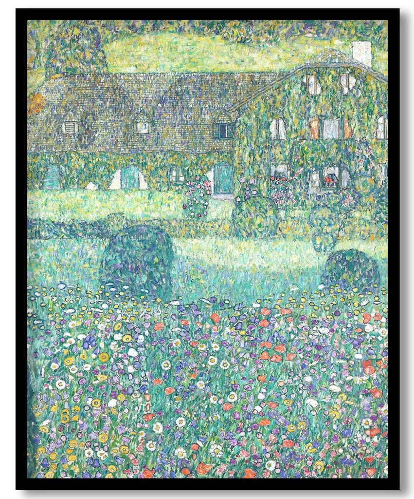 Forester's lodge in Weissenbach I by Gustav Klimt (1914)