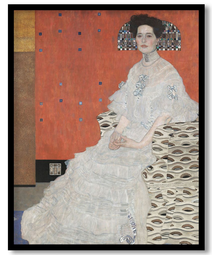 Fritza Riedler by Gustav Klimt (1906)