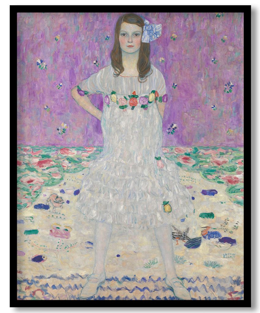 Mäda Primavesi  (1903–2000) by Gustav Klimt (1912-13)