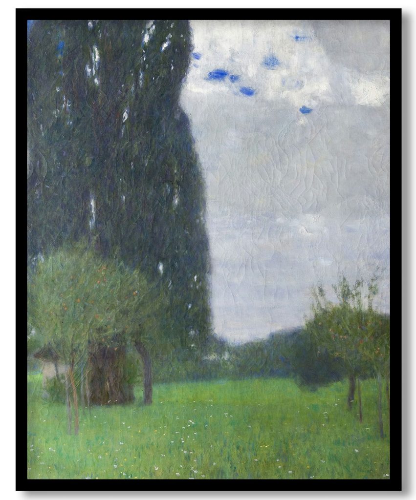 The Large Poplar I by Gustav Klimt (1900)