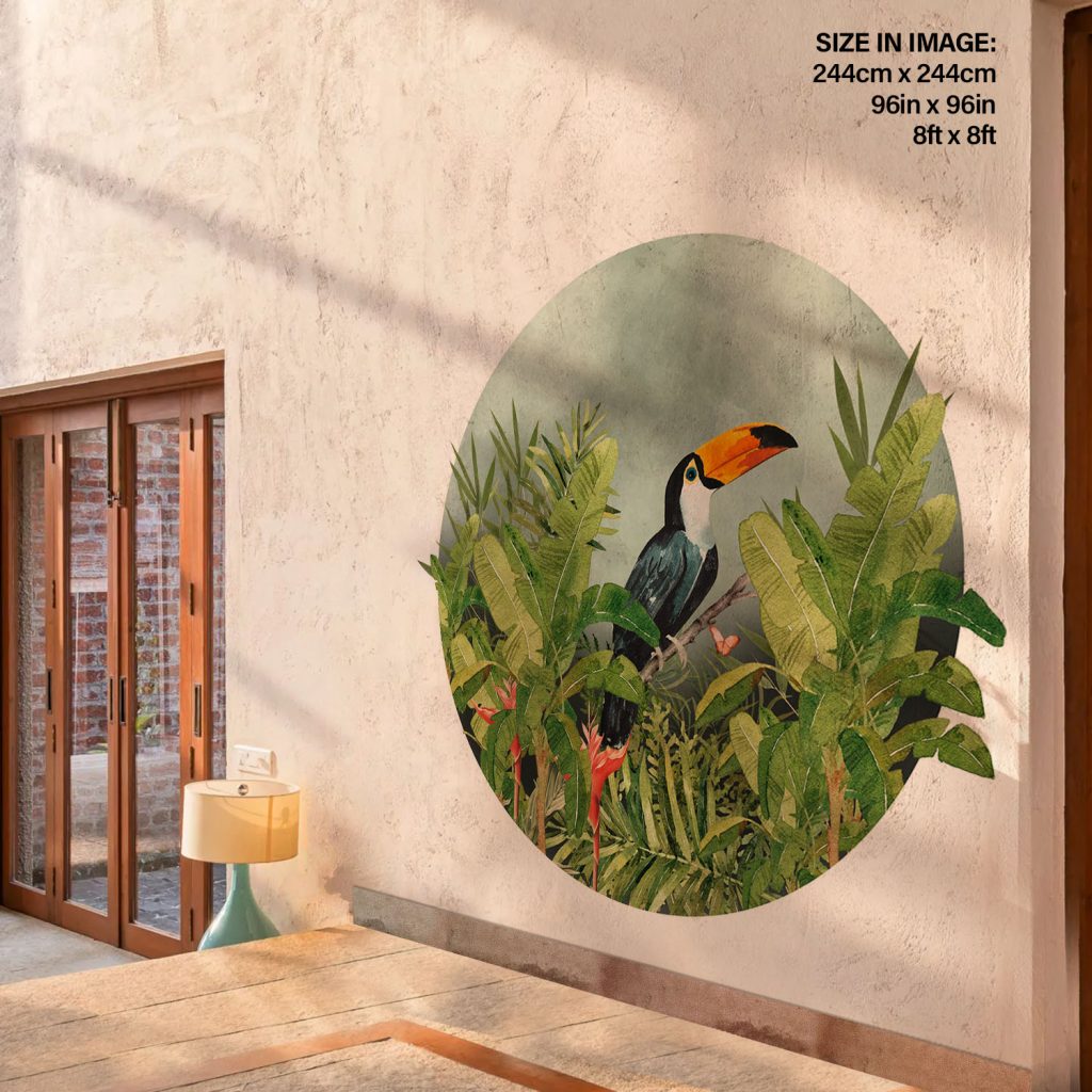 Tropical toucan forest