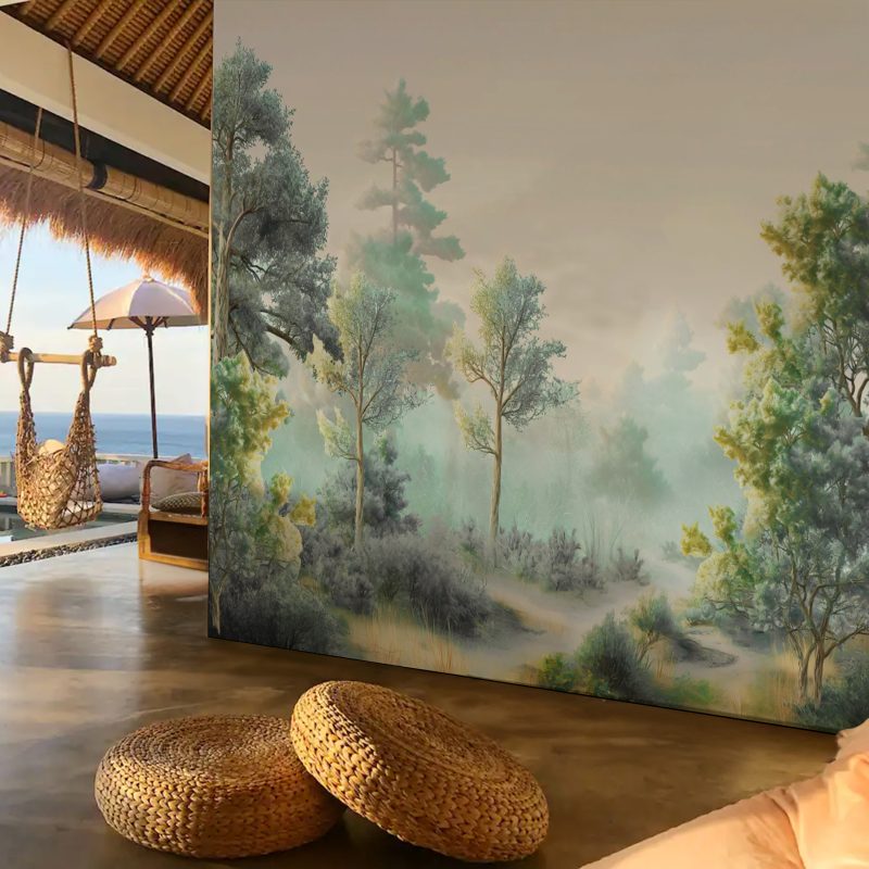 Mystical Green Canopy