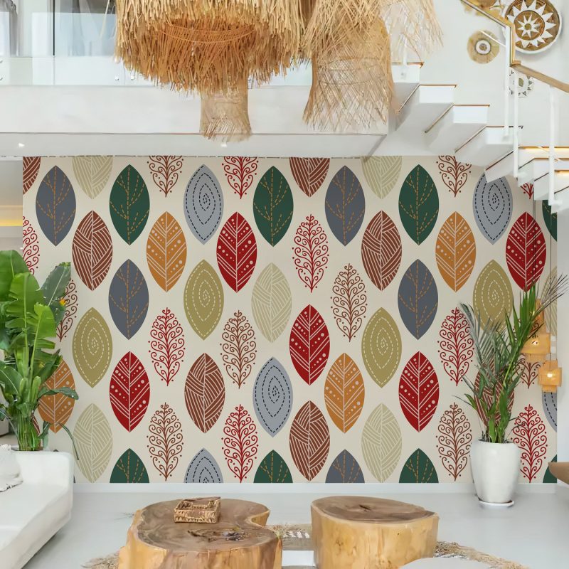 Leaves floridity pattern