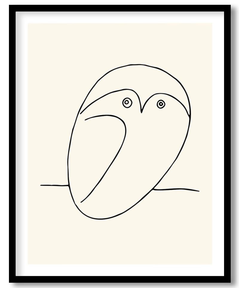 Owl by Pablo Picasso