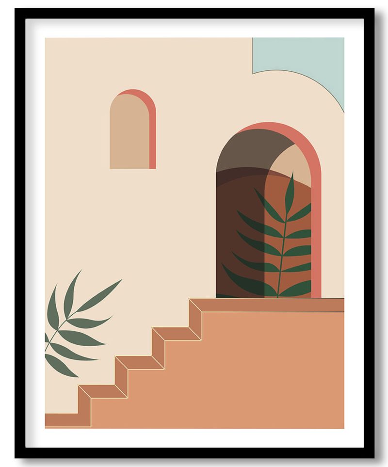 Abstract boho morrocan architecture #107