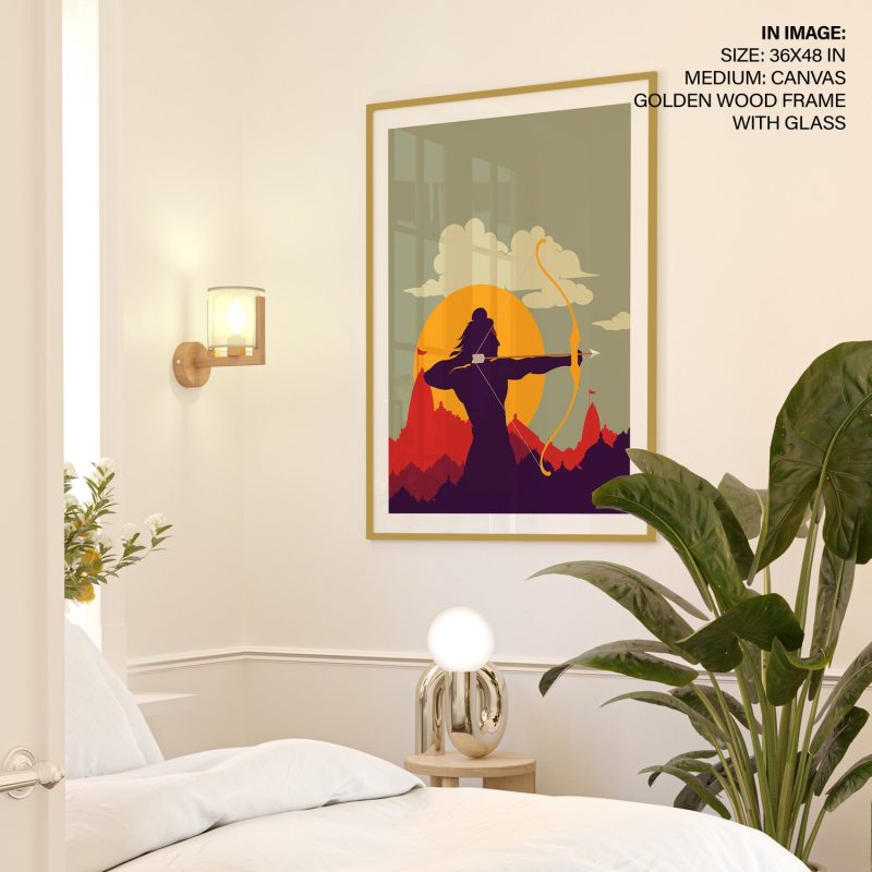 Shri Ram Dhanurdhar – Wall Hanging