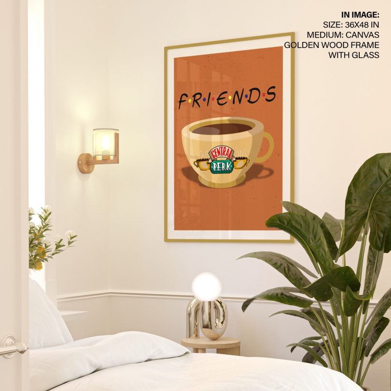 F R I E N D S CENTRAL PERK - Friends TV – Wall Painting