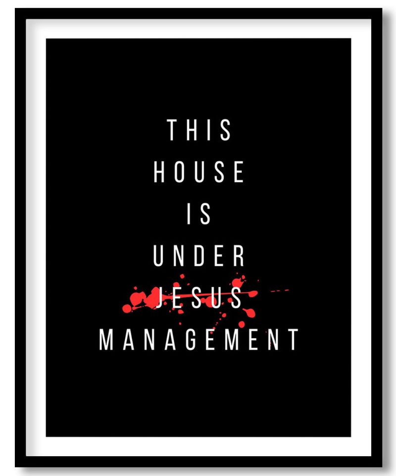 Under Jesus Management