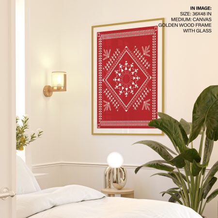 Warli Dancing Circle – Home Decor