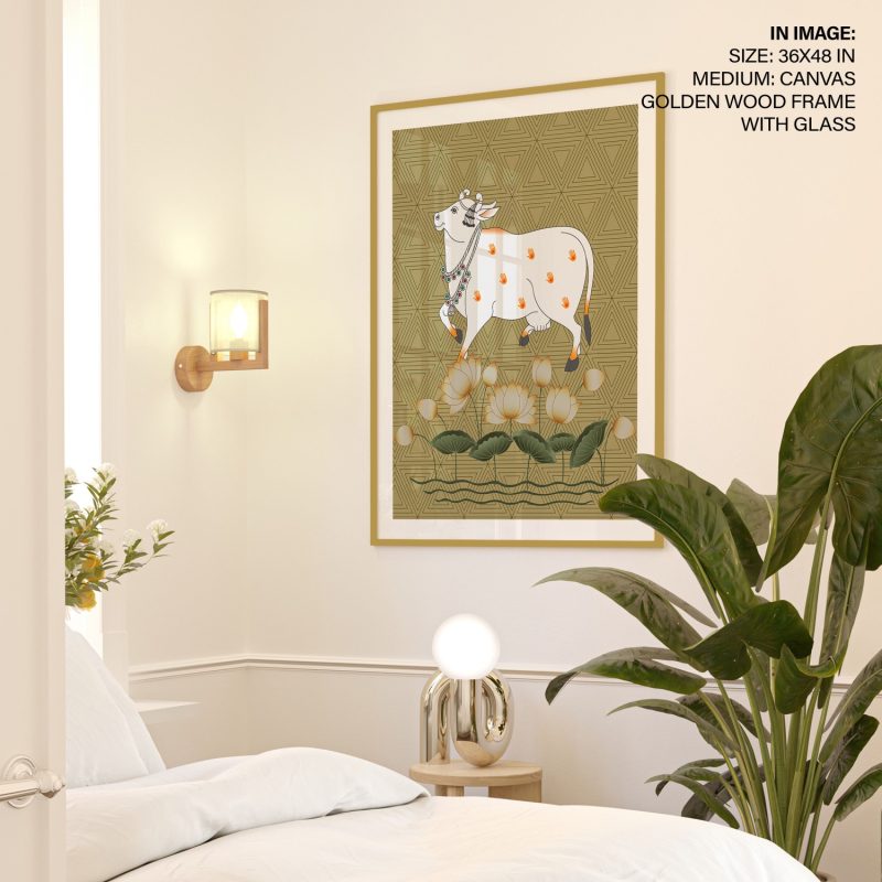 Gau Mata Kamal Talab – Wall Decor