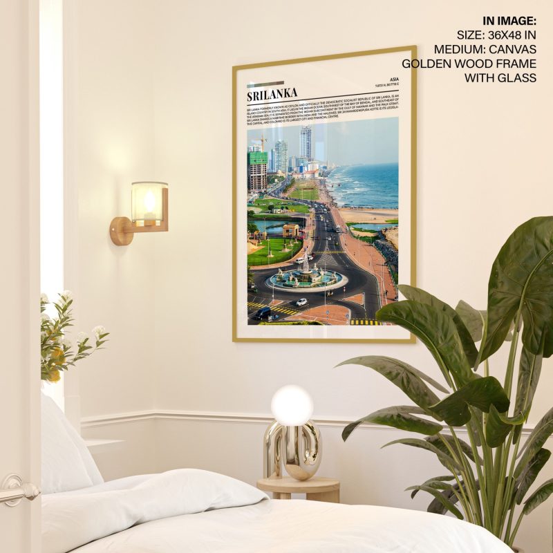 SRILANKA - Country Profile – Wall Hanging
