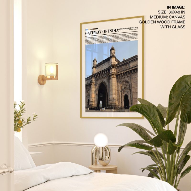 Gateway Of India, India pantone poster