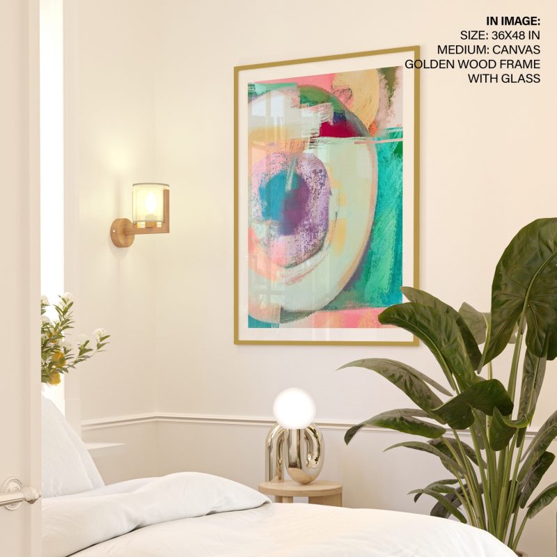 Abstract Circular Swirls – Wall Painting