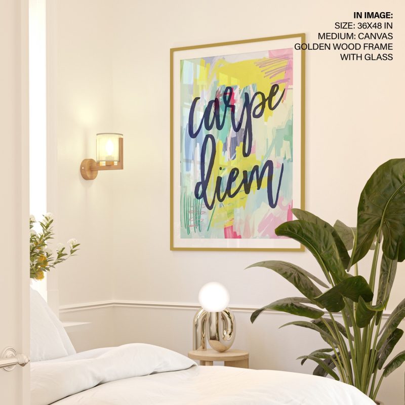 carpe diem - Inspirational Quote – Wall Hanging