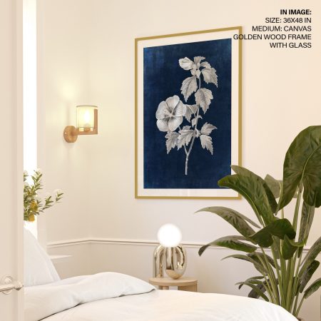 Rose of Sharon - Indigo Pressed