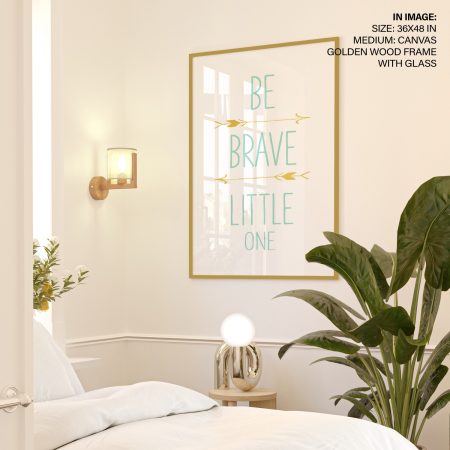 Be Brave Print Nursery Wall Art Mint Decor Arrows Wall Art Baby Boys Be Brave Poster Nursery Be Brave Little One