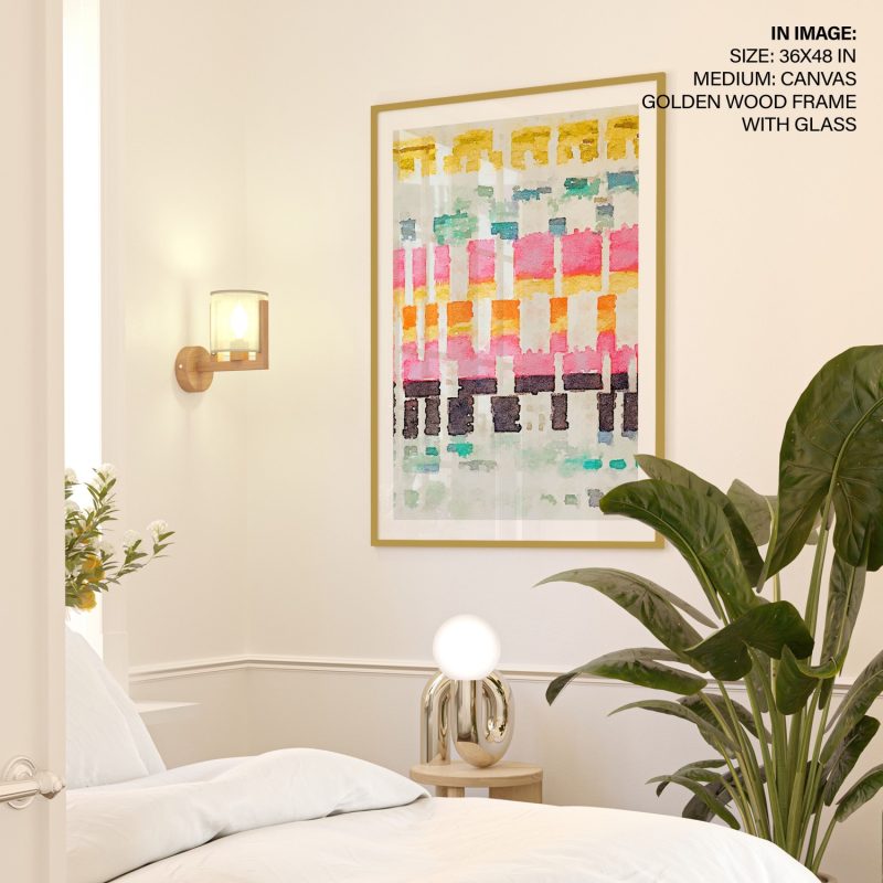 Abstract Watercolor Blocks – Wall Decor