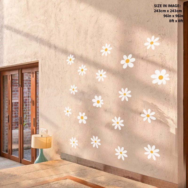 Daisy floral pattern