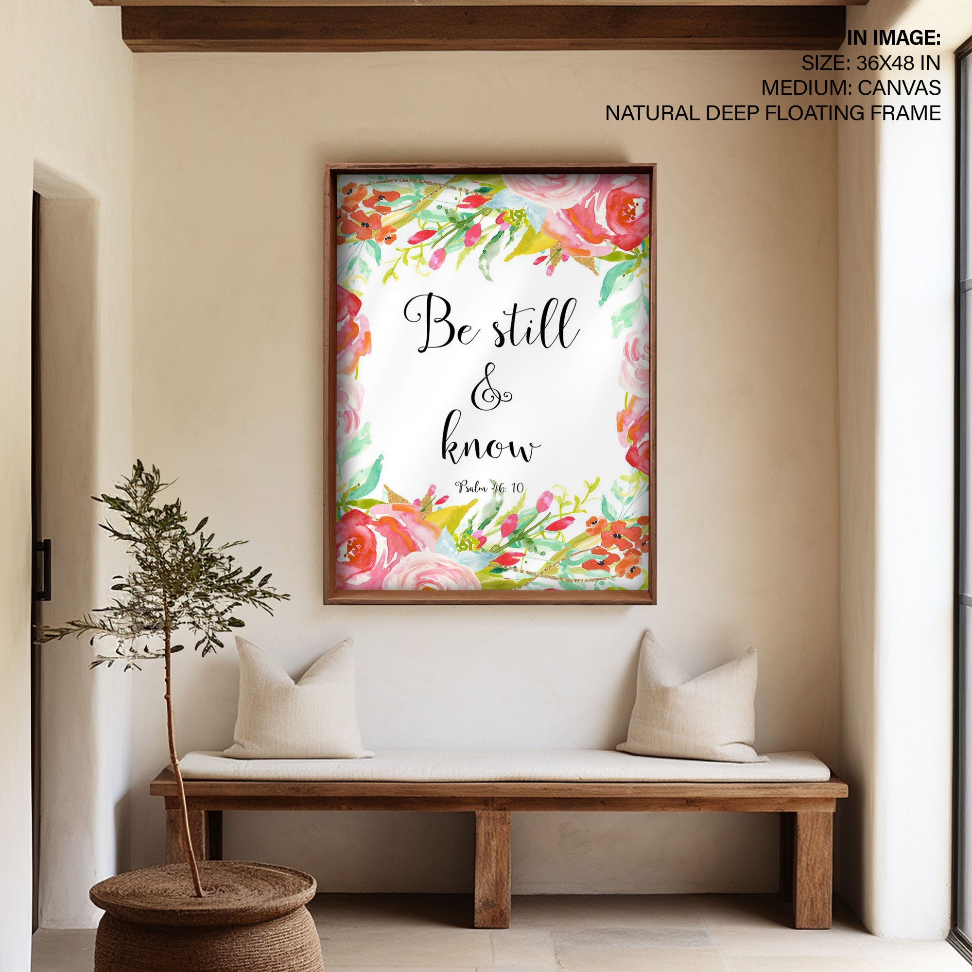 framed-art-bible-verse-art-be-still-and-know-floral-framed-art-psalm