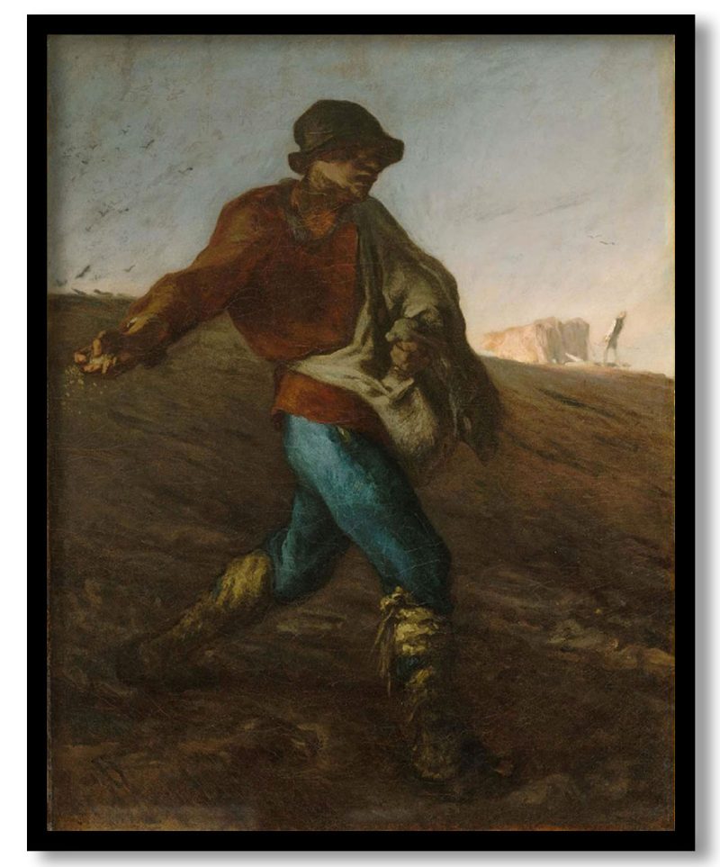 The Sower by Vincent van gogh by Vincent van gogh