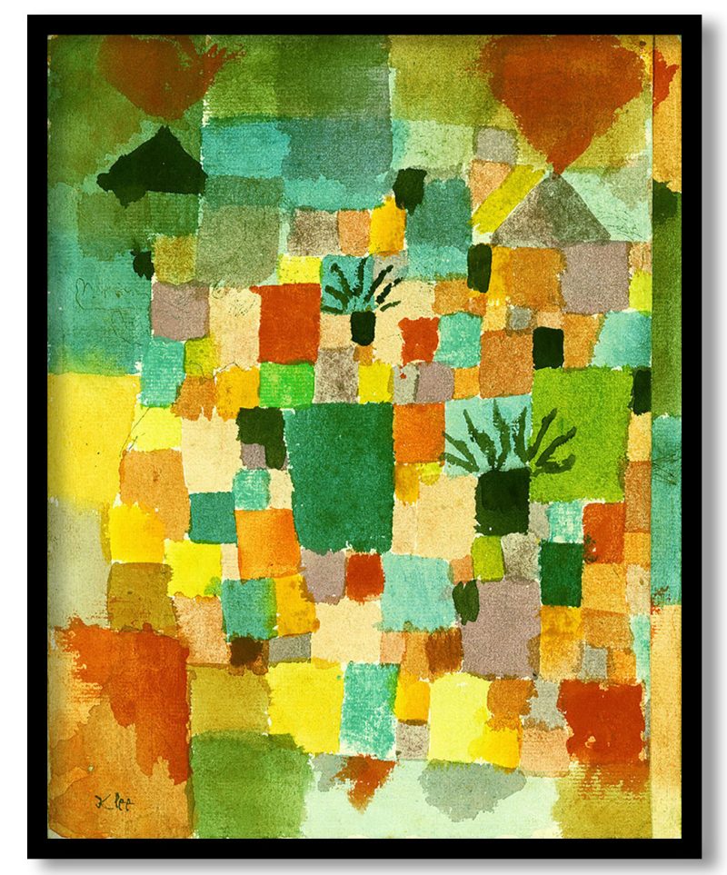 Southern tunisian gardens by Paul Klee (1919)