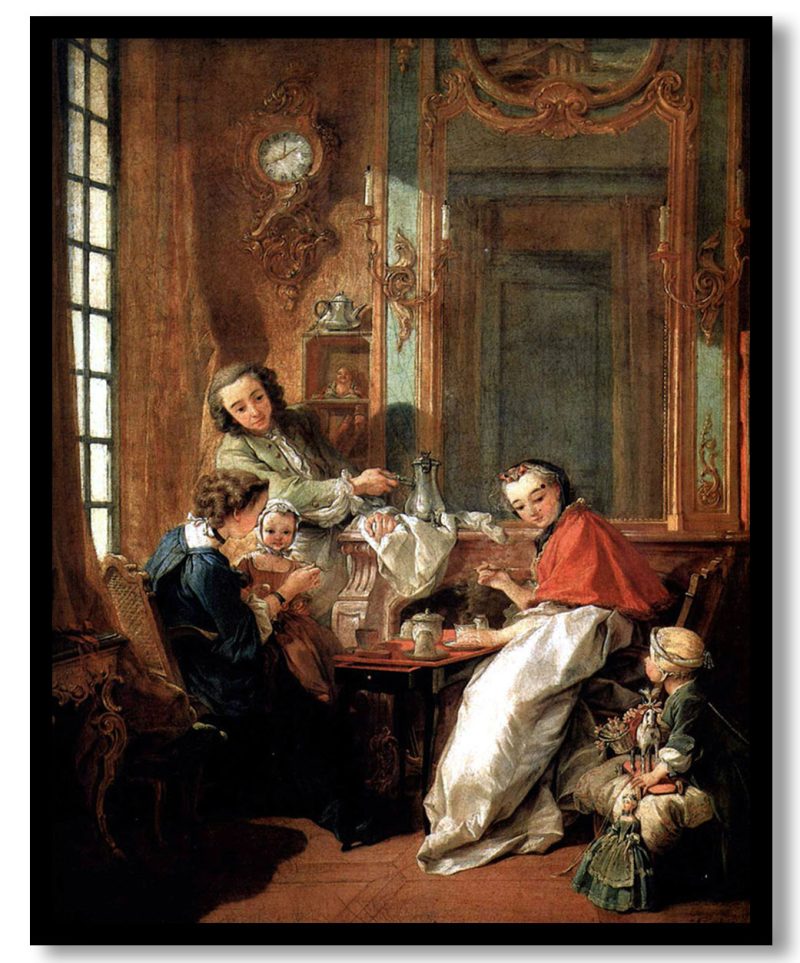 Breakfast by Francois Boucher (1739)