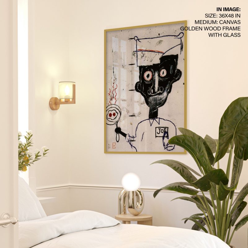 Framed Art | Eyes and Eggs by Jean Michel Basquiat (1983) | 50+