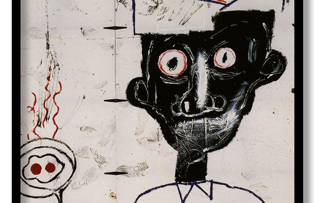 Framed Art | Eyes and Eggs by Jean Michel Basquiat (1983) | 50+